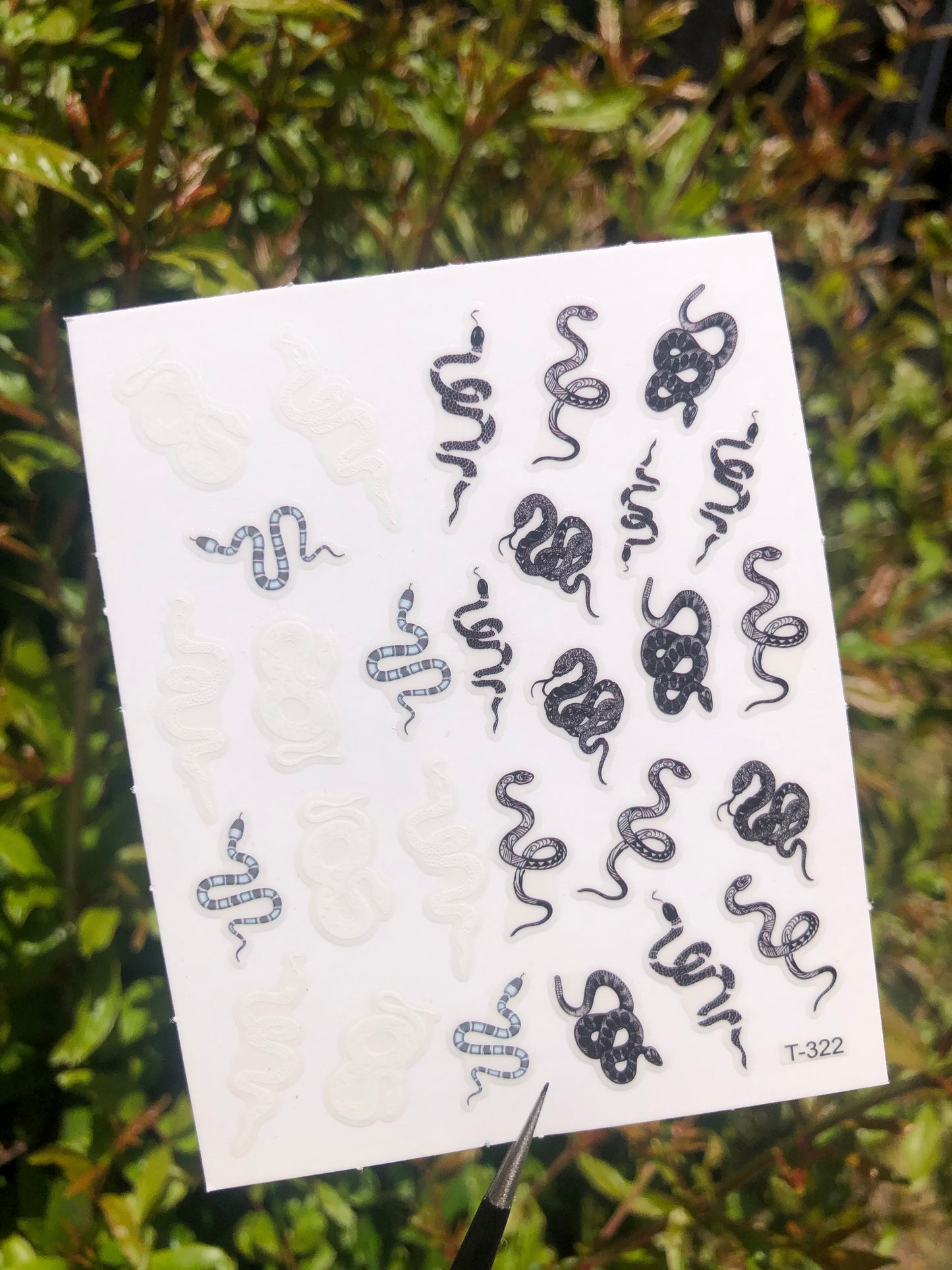 Snake Sticker Sheet
