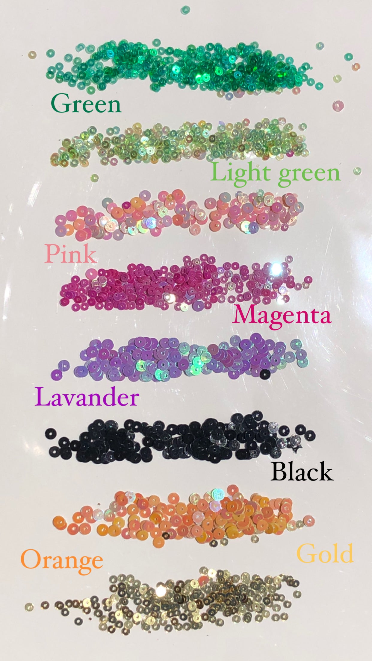 Sequin Nail Glitter