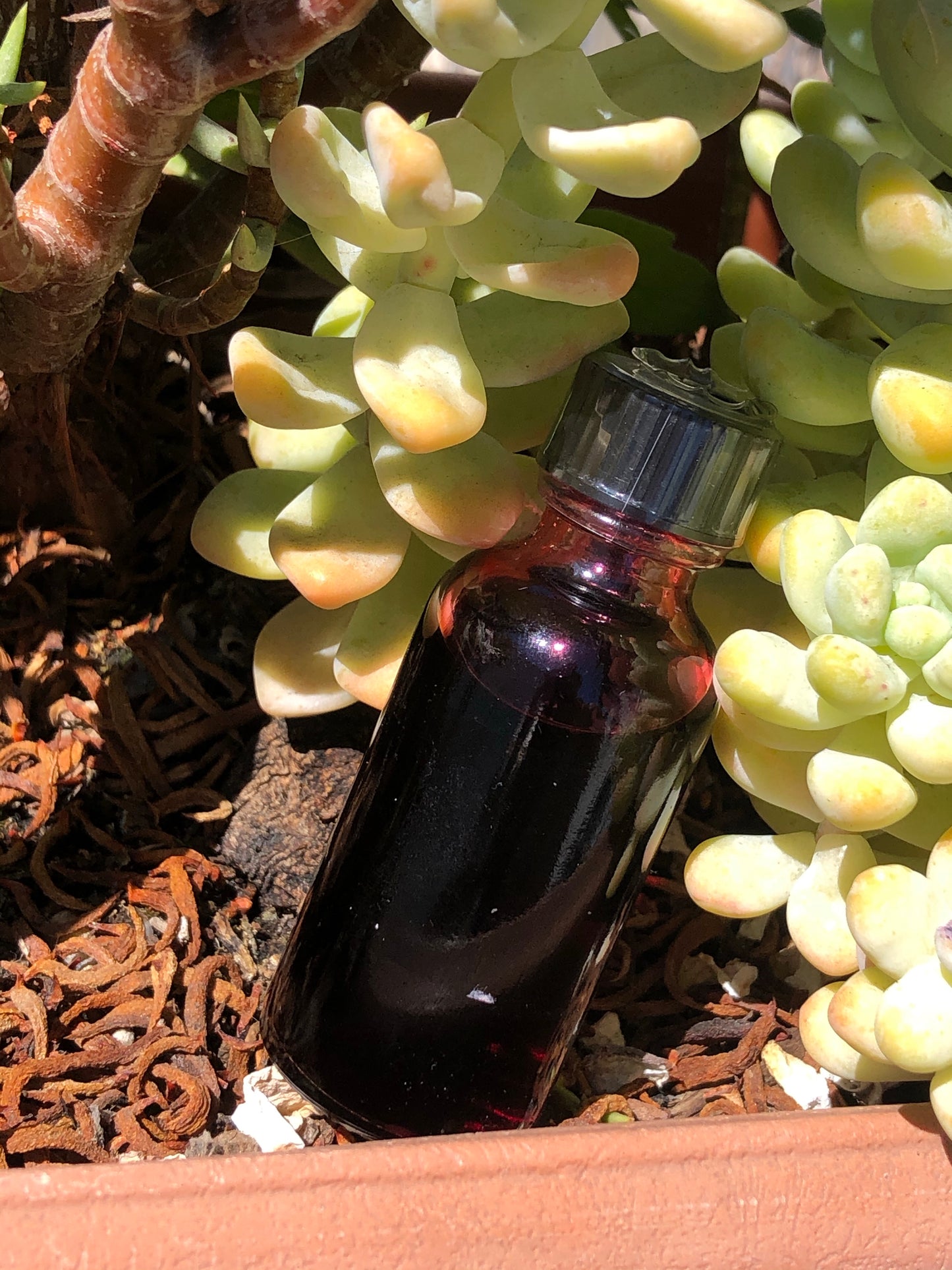 liquid red nail art drops