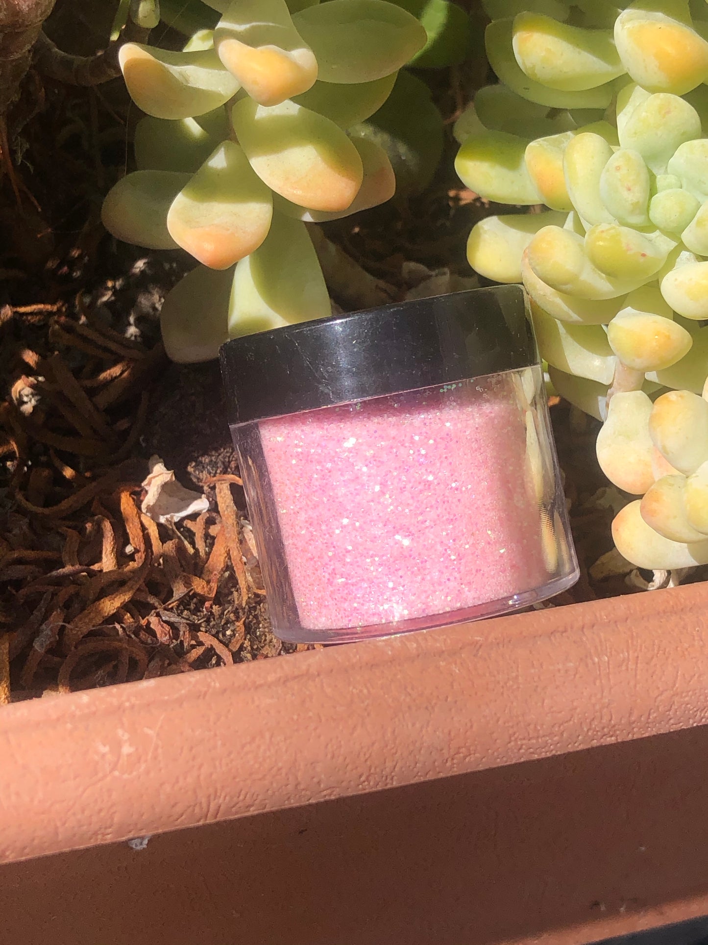 .5 red glitter for nail art