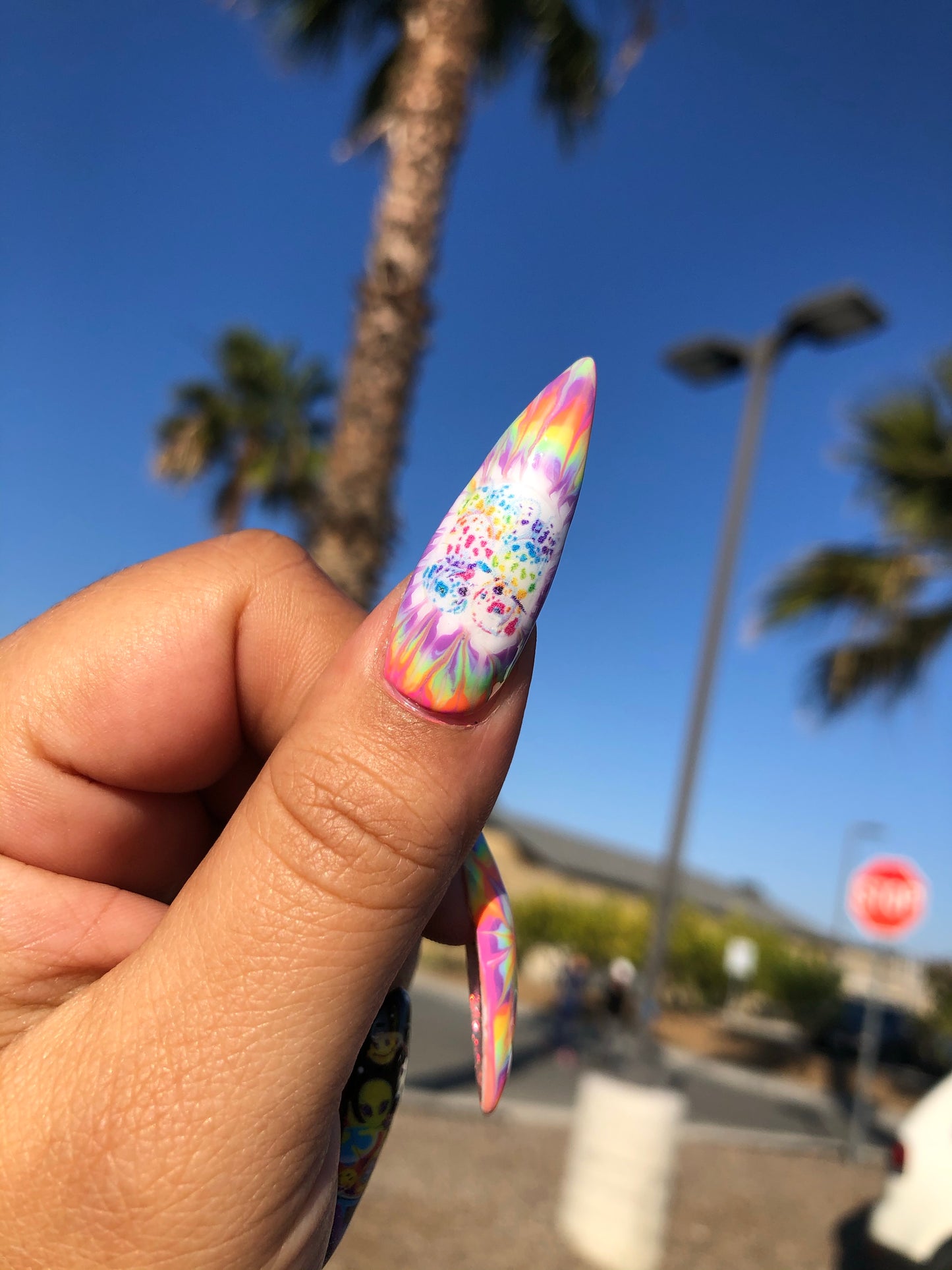 groovy water slide decals