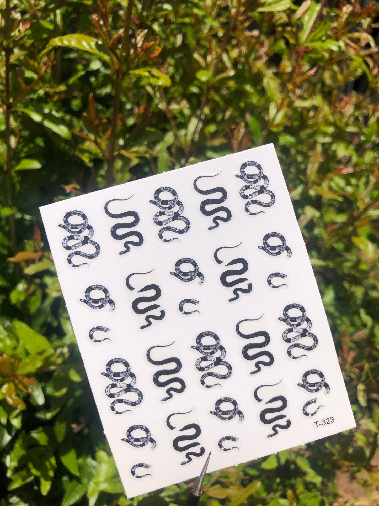 Snake Sticker Sheet