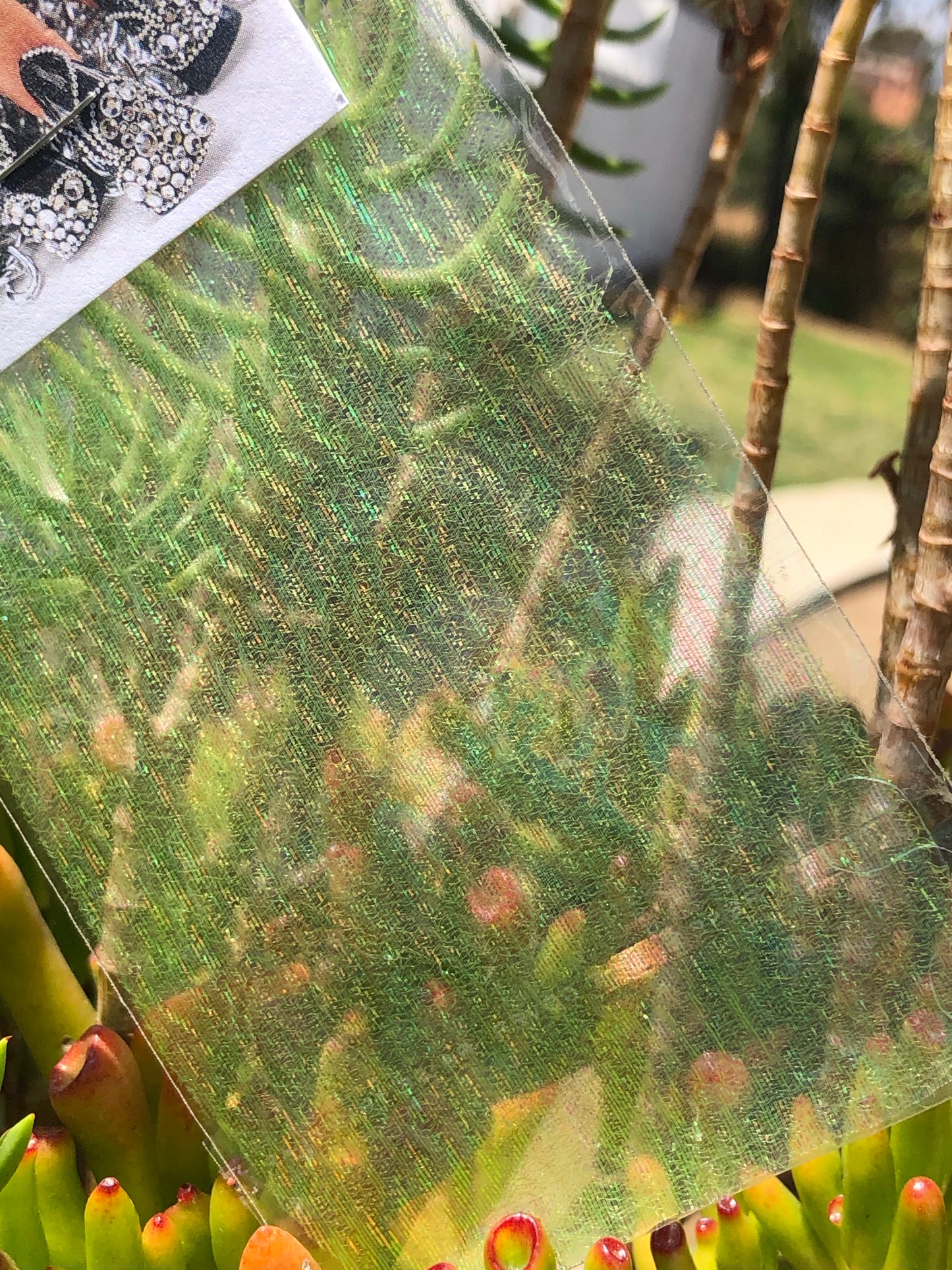 iridescent green mermaid skin for nail art