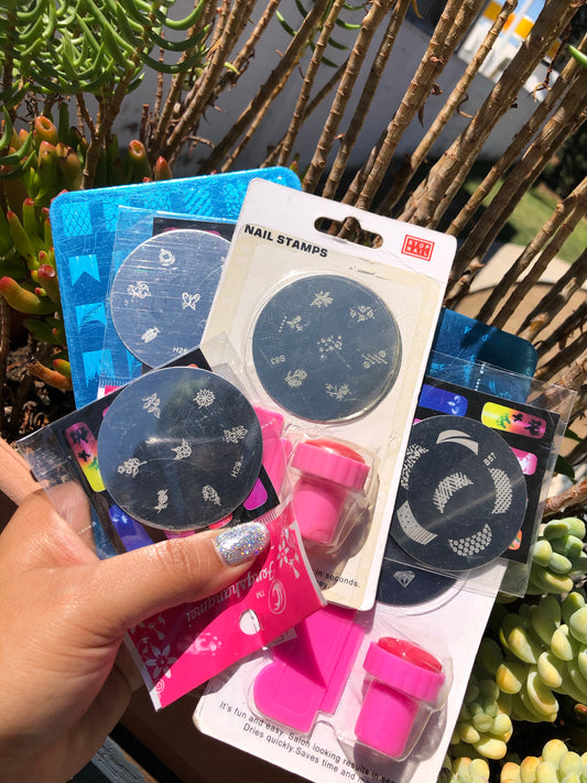 unique nail stamping kit