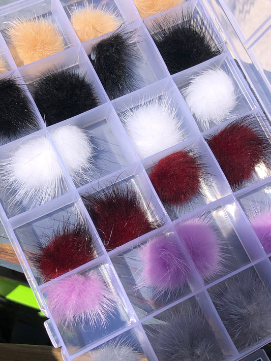 detachable pom poms for nail art