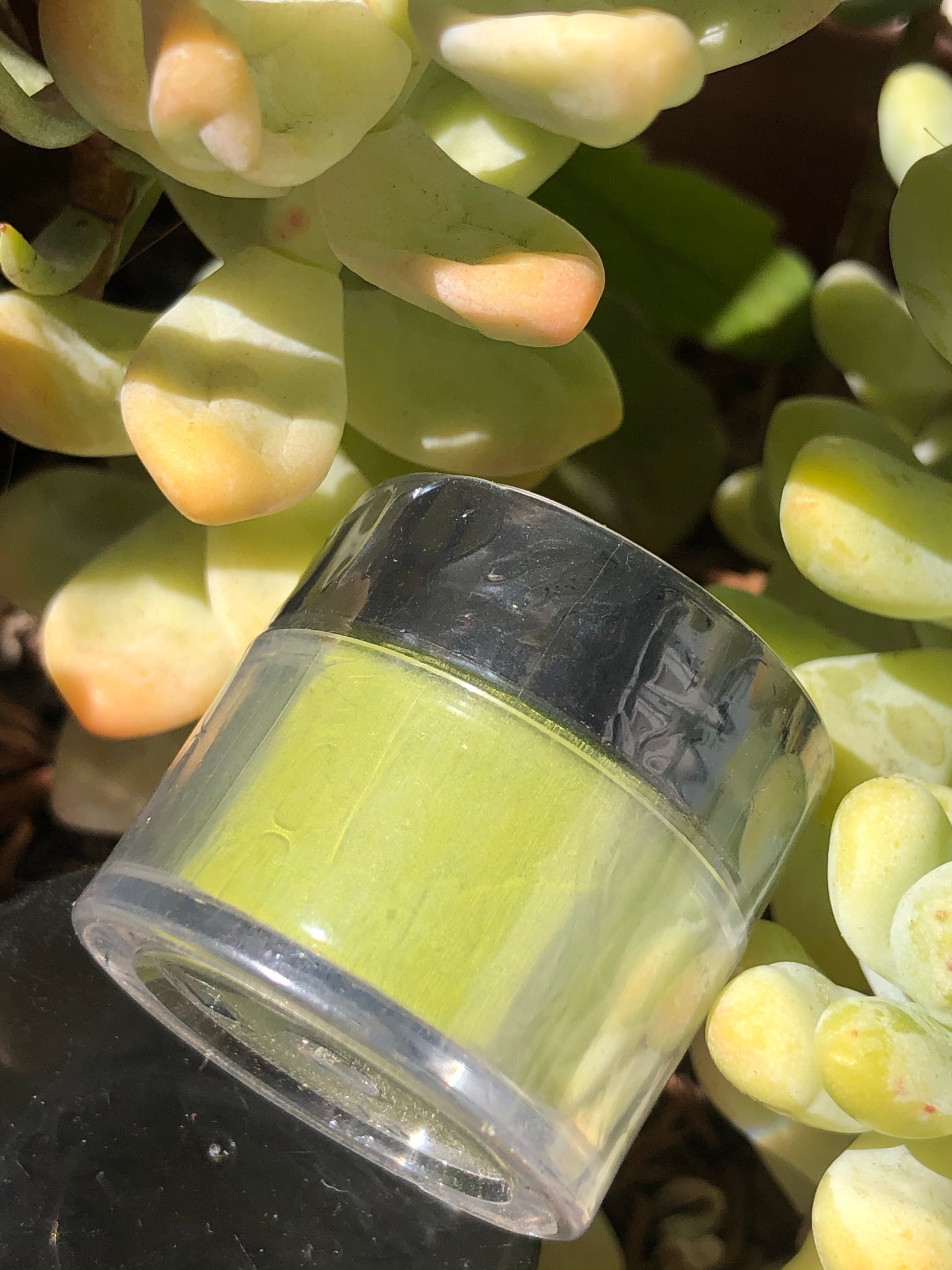 mustard yellow acrylic powder