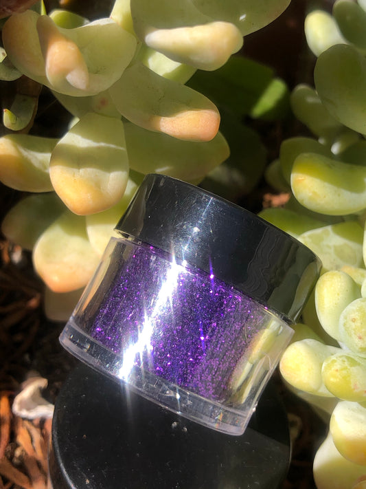 purple .25 glitter for nail art