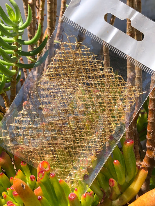 gold fish nets for nail art